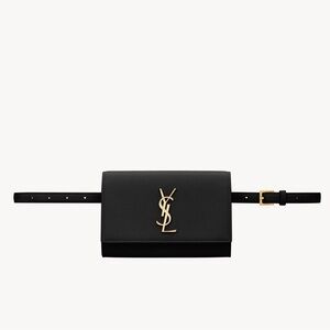 YSL KATE BELT BAG IN GRAIN DE POUDRE-EMBOSSED LEATHER
